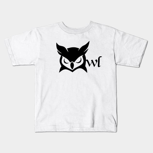 owl Kids T-Shirt by Ticus7
